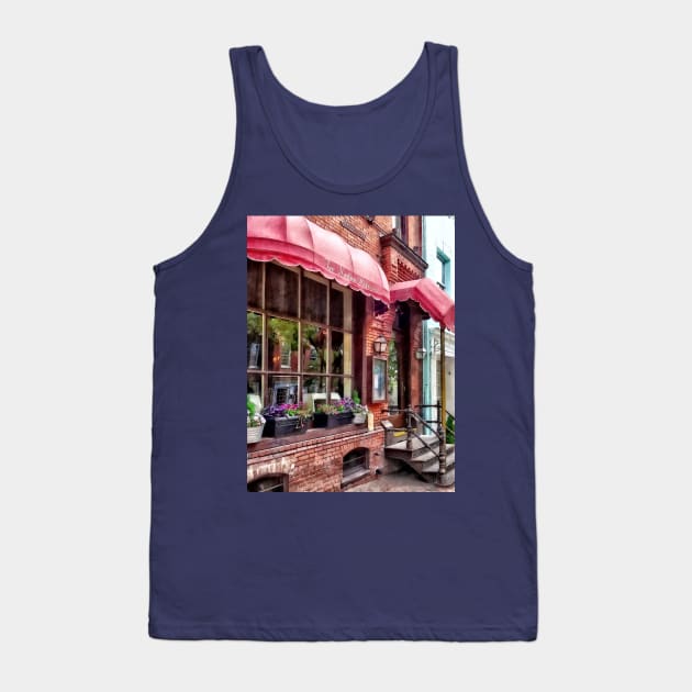 Alexandria VA - Red Awnings on King Street Tank Top by SusanSavad